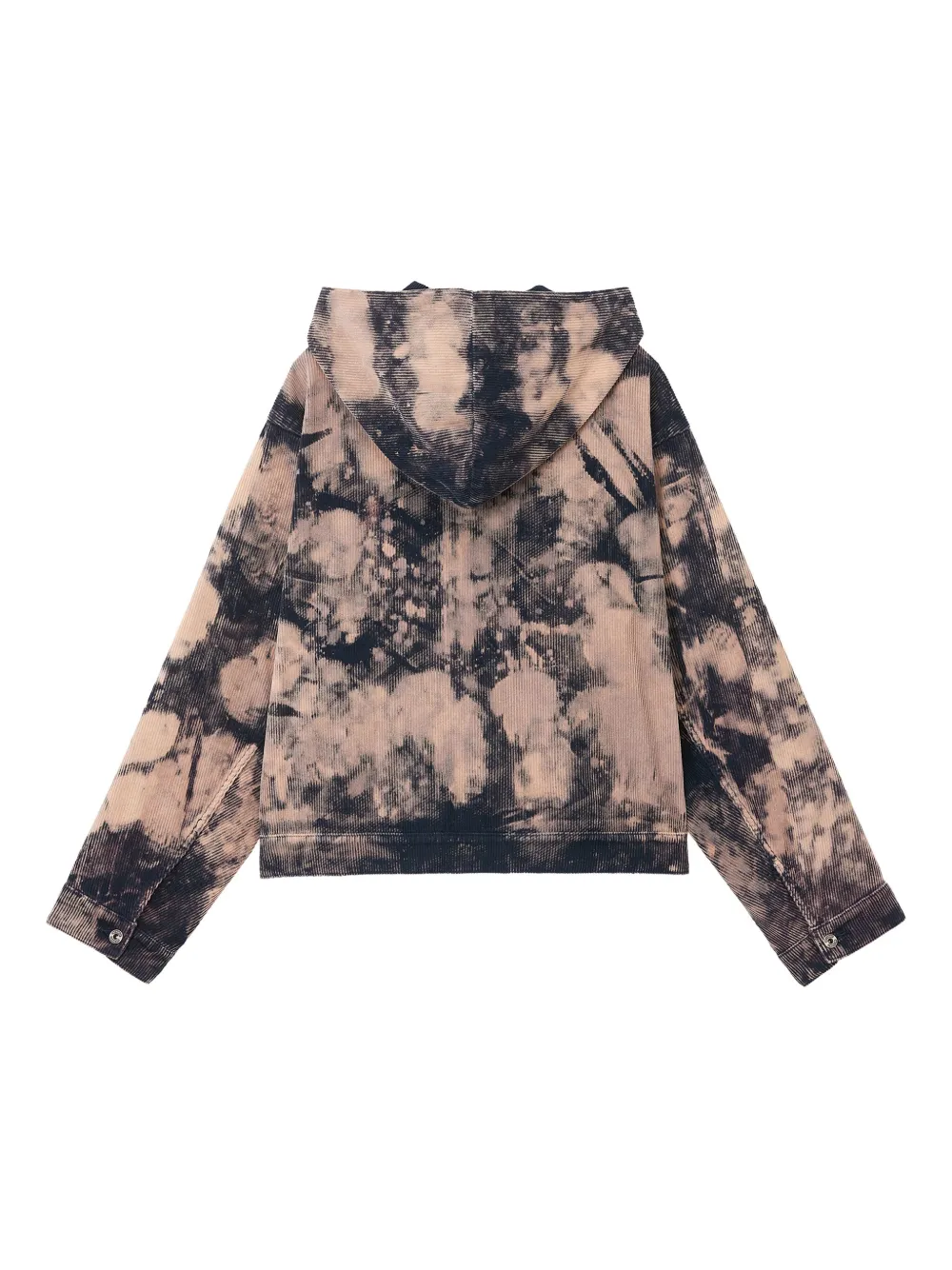 We11 Done Corduroy Hooded Jacket In Multi