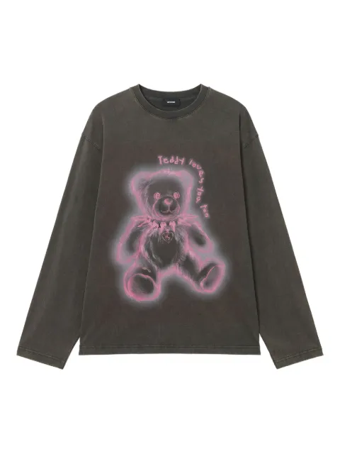 We11done playera con motivo de osito