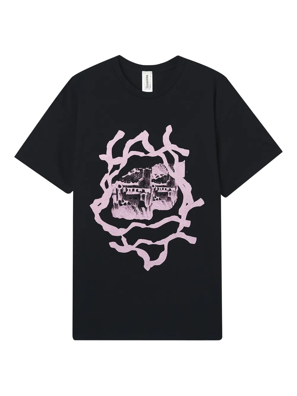WESTFALL camiseta con estampado gráfico | negro | Image 1