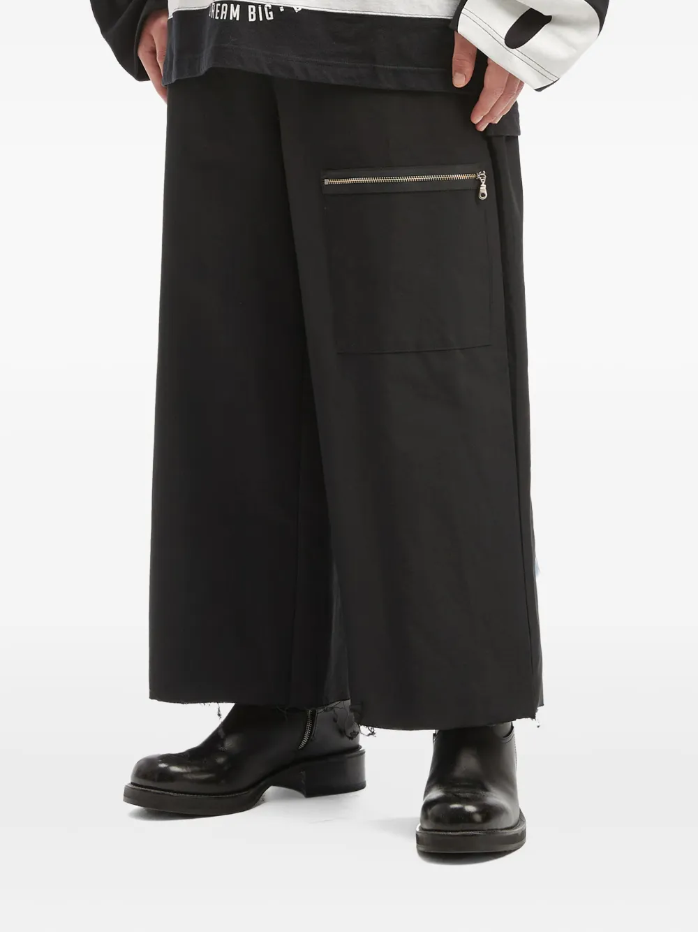  Westfall Patchwork Cargo Trousers - Black 