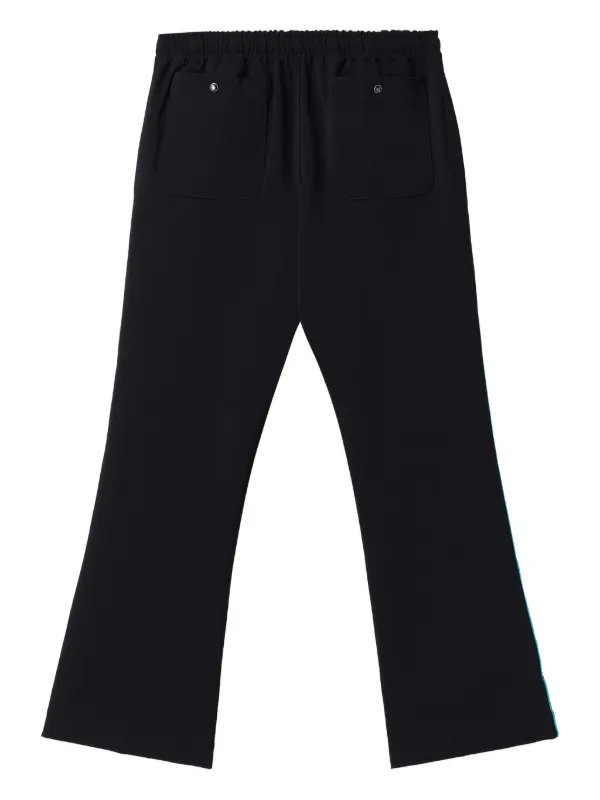 Needles ストライプパンツ Mサイズ ブラック Needles ストライプディテール パンツ | ブラック | FARFETCH JP