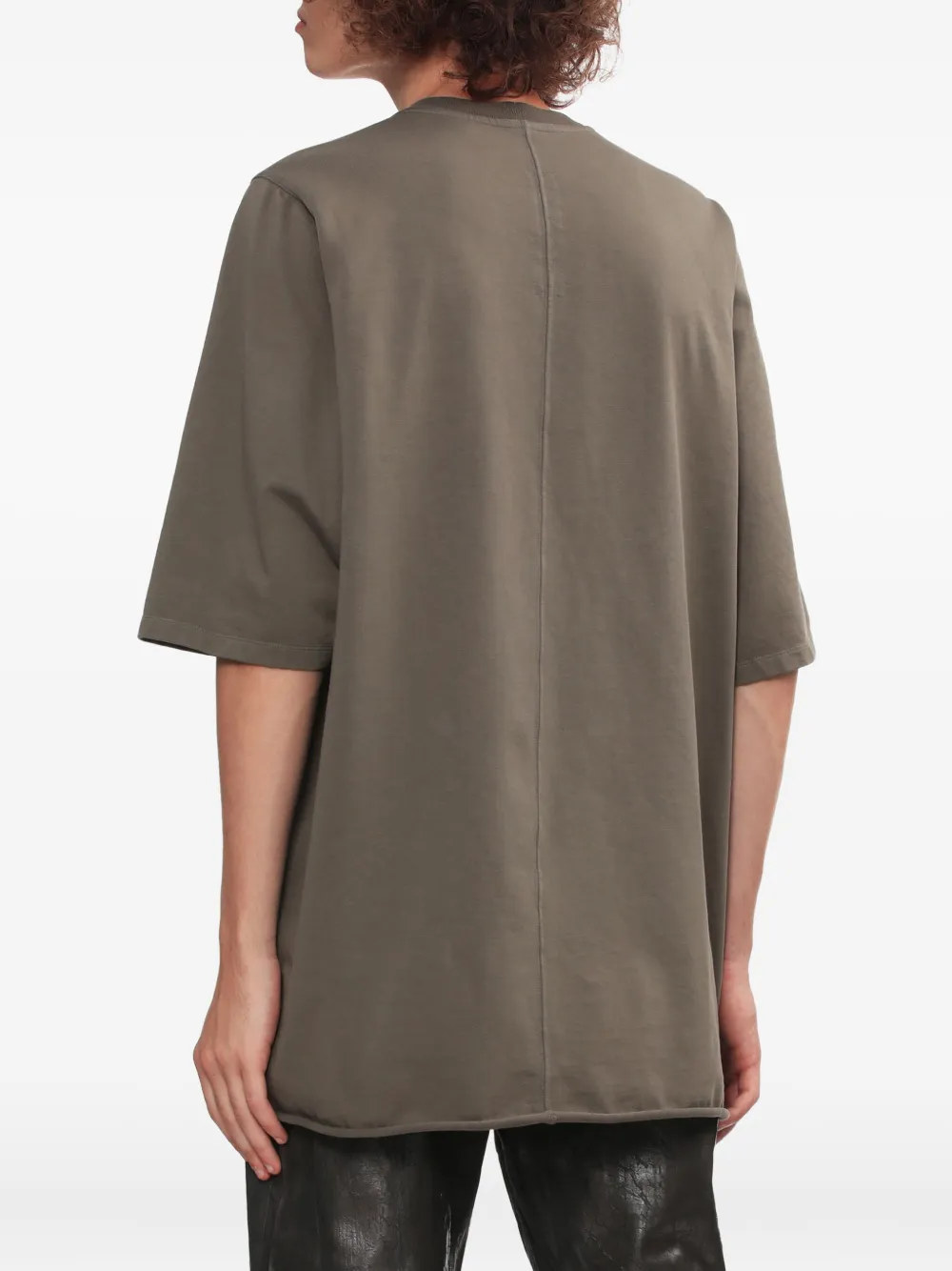 Rick Owens Cotton T-shirt In Neutral