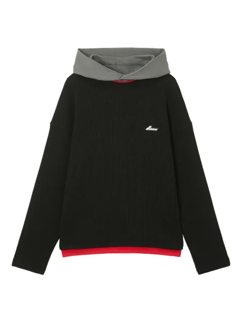 We11done sudadera con capucha y logo