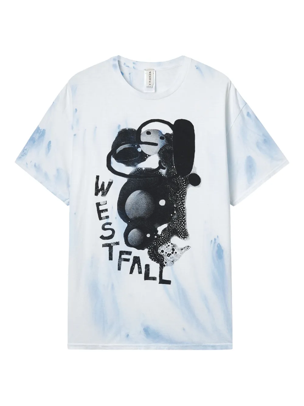 WESTFALL playera con estampado gráfico | blanco | Image 1
