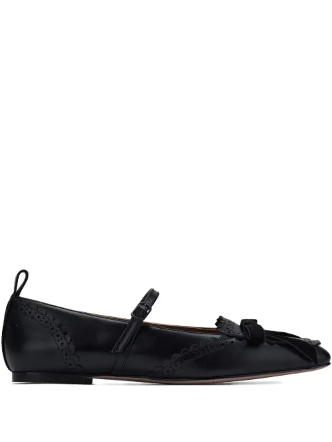 SHUSHU/TONG bow-detail ballet flats