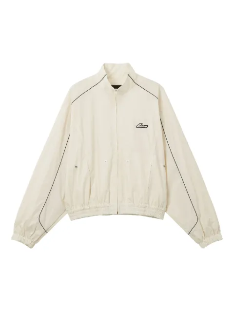 We11done جاكيت بزينة أسطوانية وسحاب