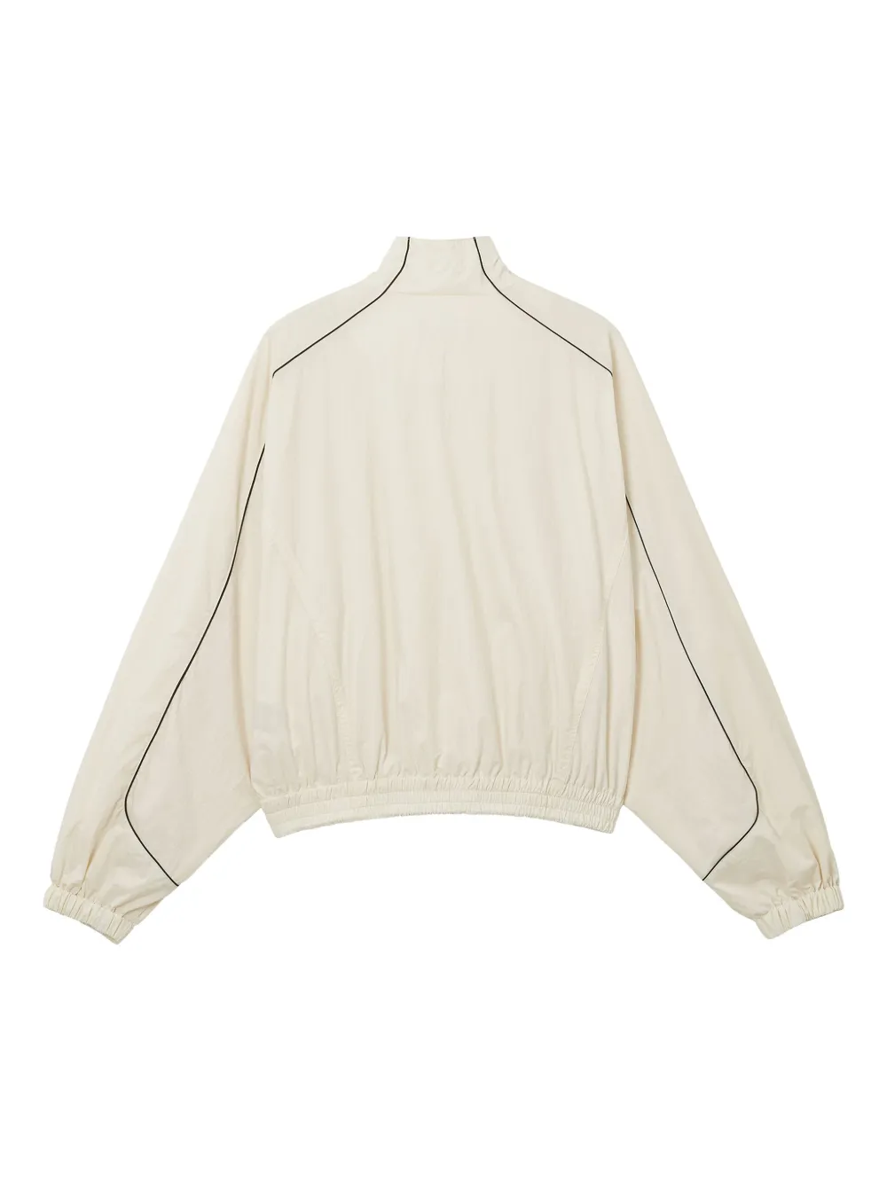 We11 Done Zip Piping Jacket In Neutral
