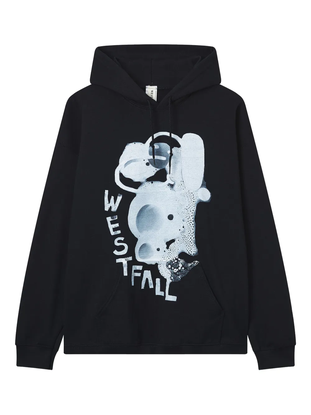 WESTFALL sudadera con capucha y estampado gráfico | negro | Image 1