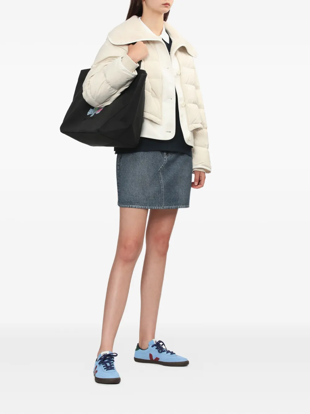 Rag & bone denim mini skirt - Blauw