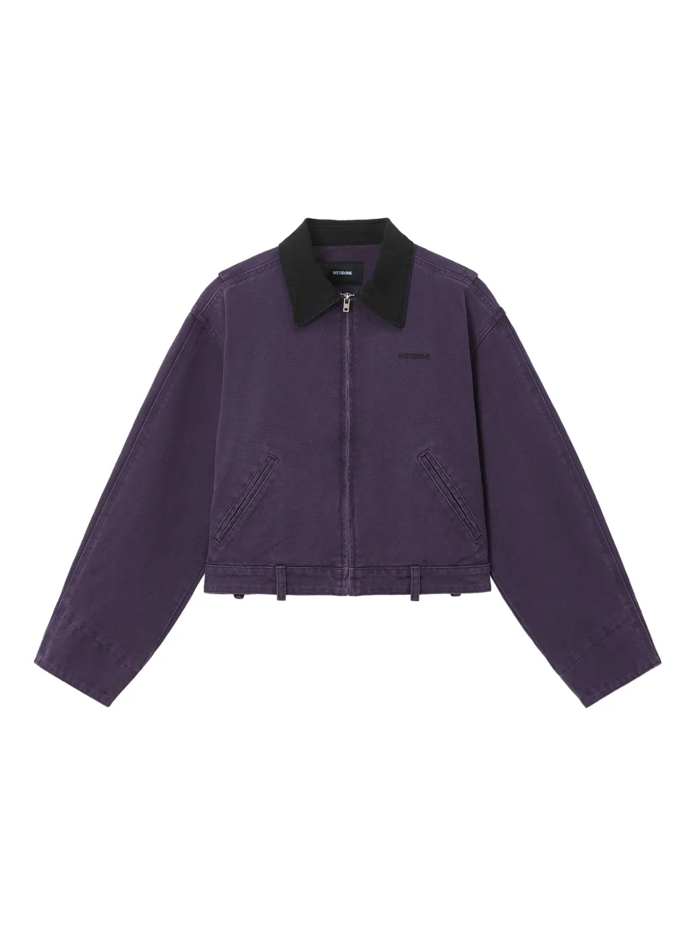 We11 Done Cotton Jacket In Blue