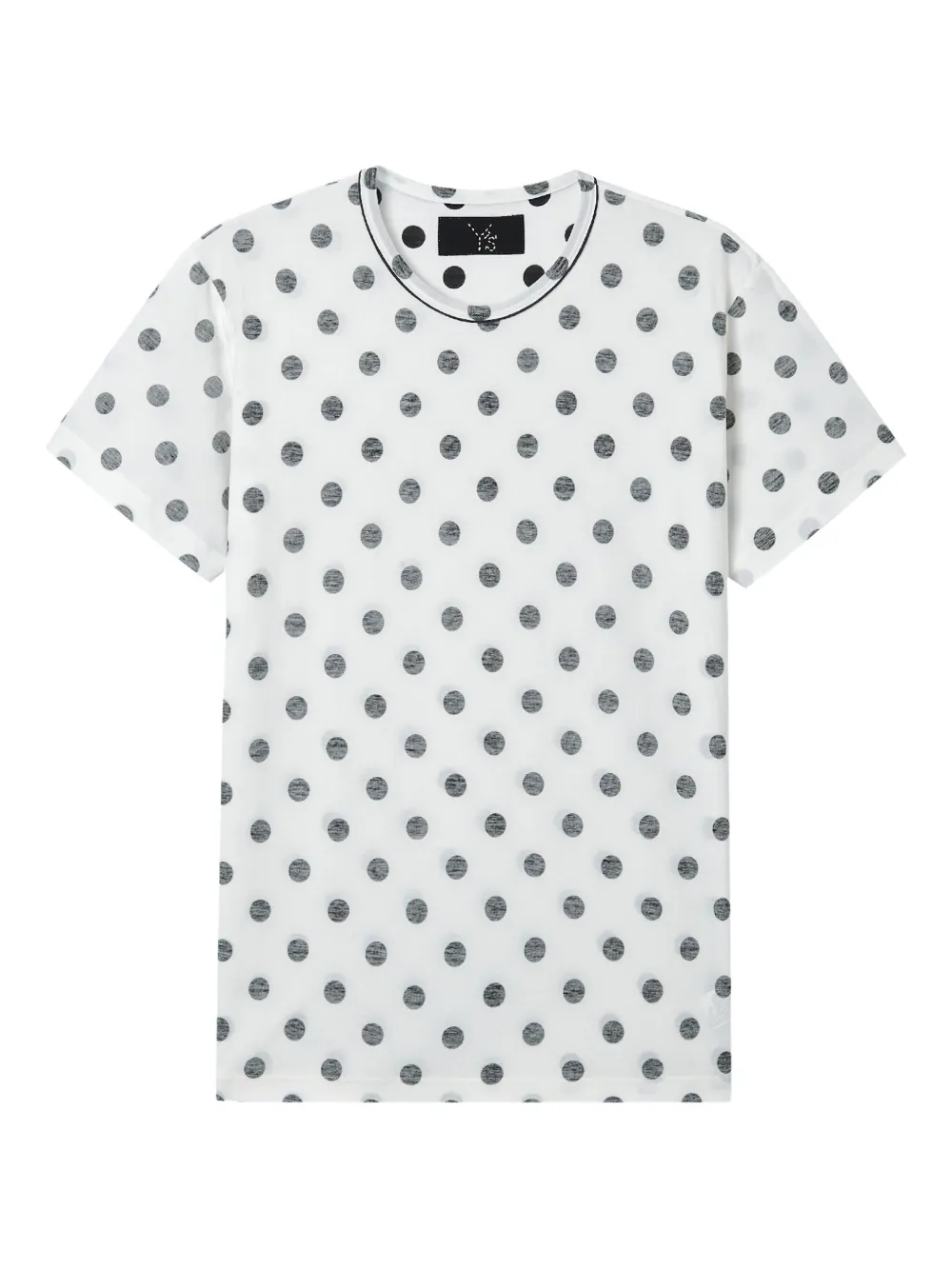 Y's Polka-dot T-shirt In White