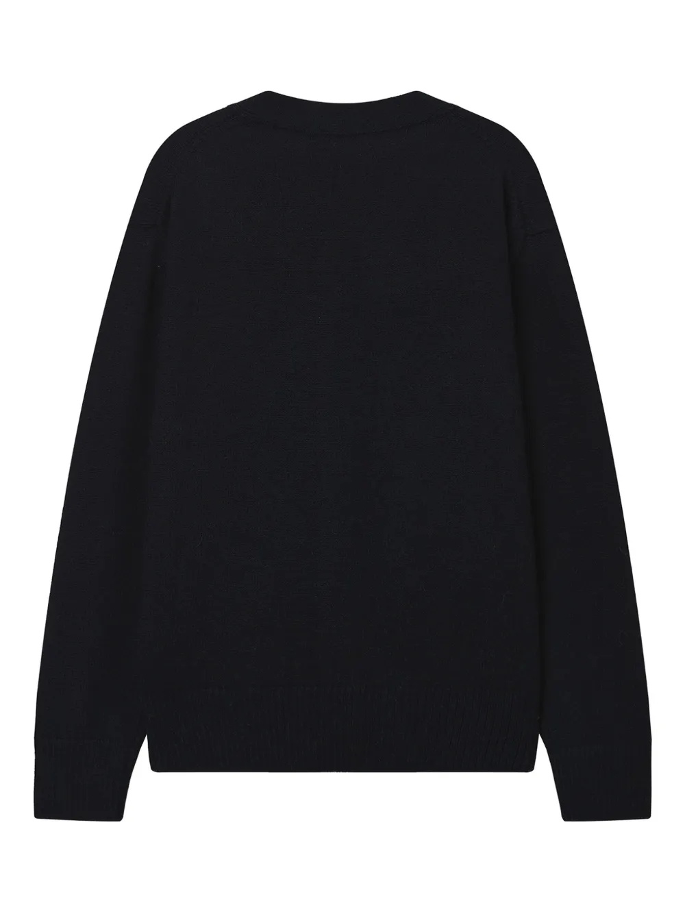 We11 Done Buttoned Cardigan In Black