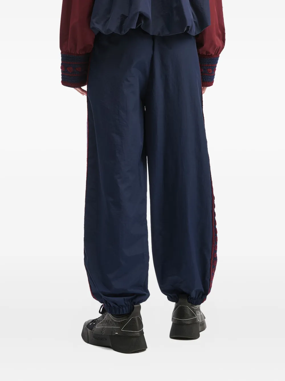 Sea Mira Drawstring-ankle Trousers In Blue