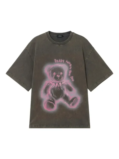 We11done graphic crew-neck T-shirt