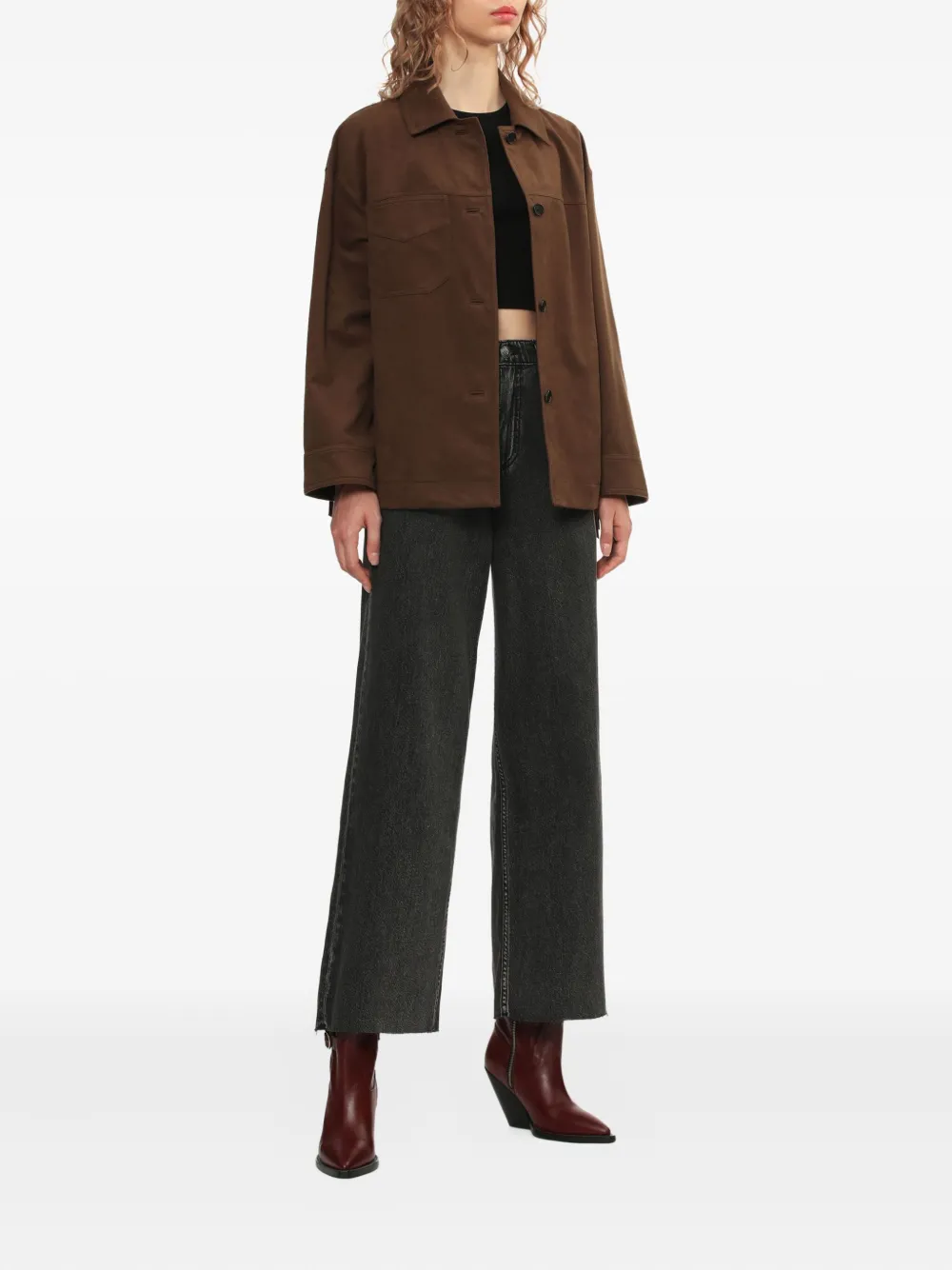 rag & bone Andi frayed jeans | Jeans anchos | Image 2