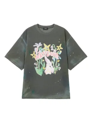 ERL プリント Tシャツ | ブルー | FARFETCH JP