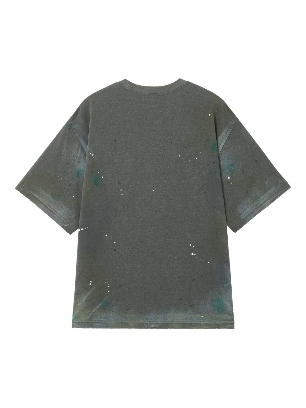 We11 Done Graphic Print T-shirt In Green