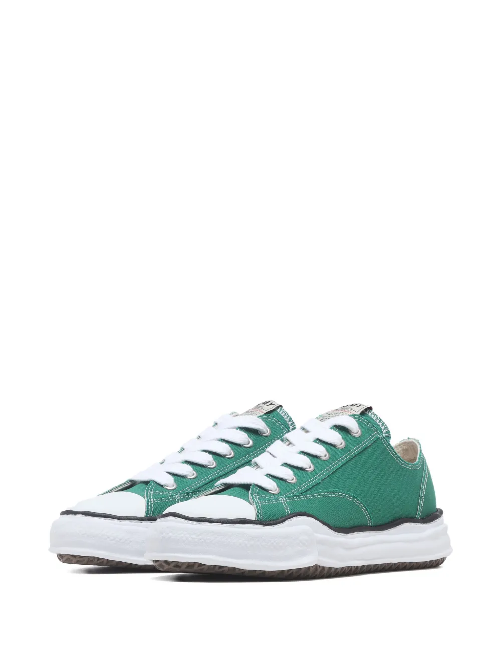 Maison MIHARA YASUHIRO Distressed trainers - Groen