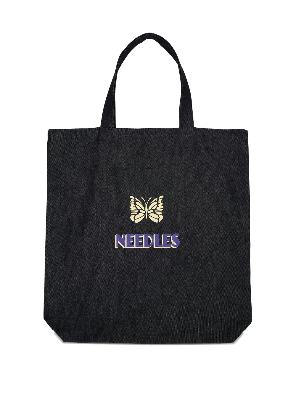 Needles logo-print tote bag | Black | Image 1