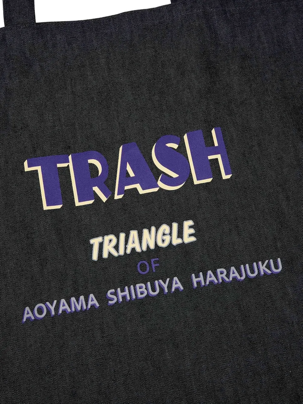 Needles Shopper met logoprint Zwart