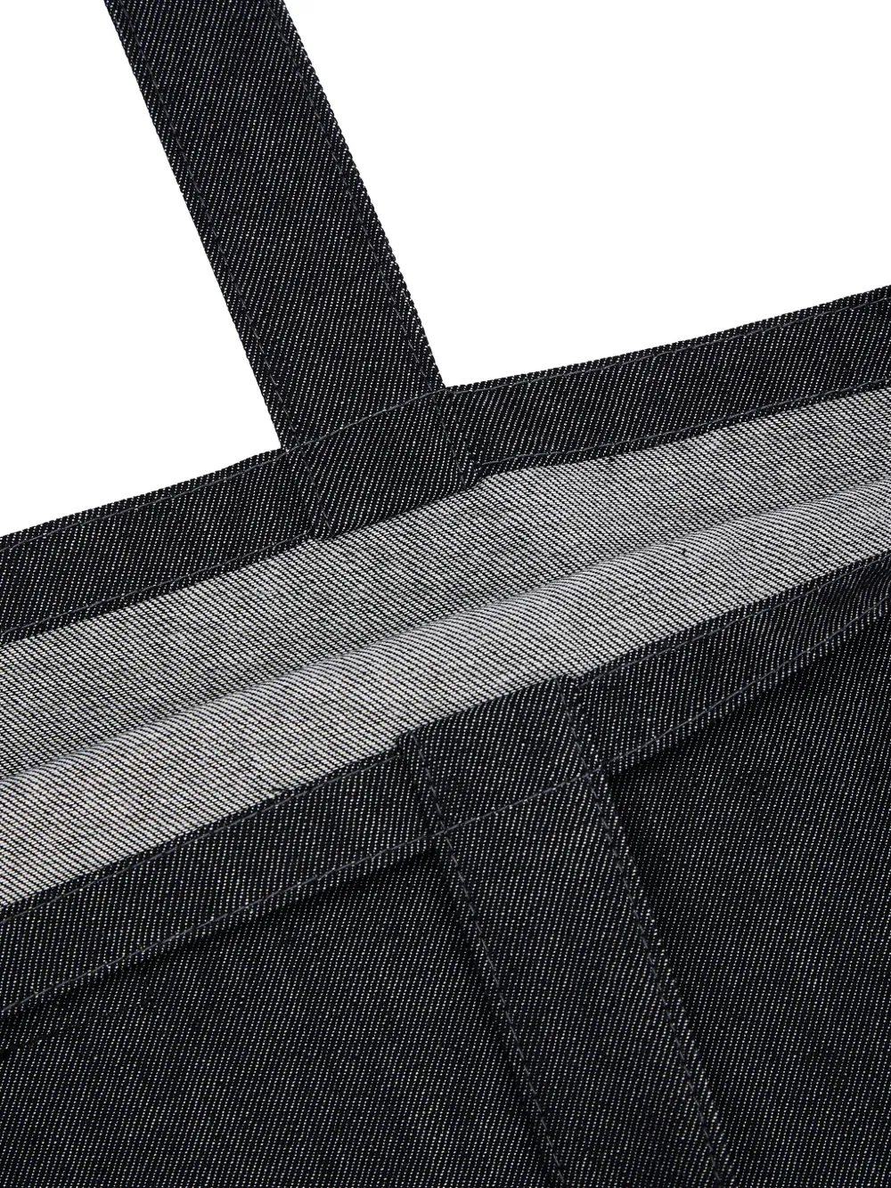 Needles Shopper met logoprint Zwart