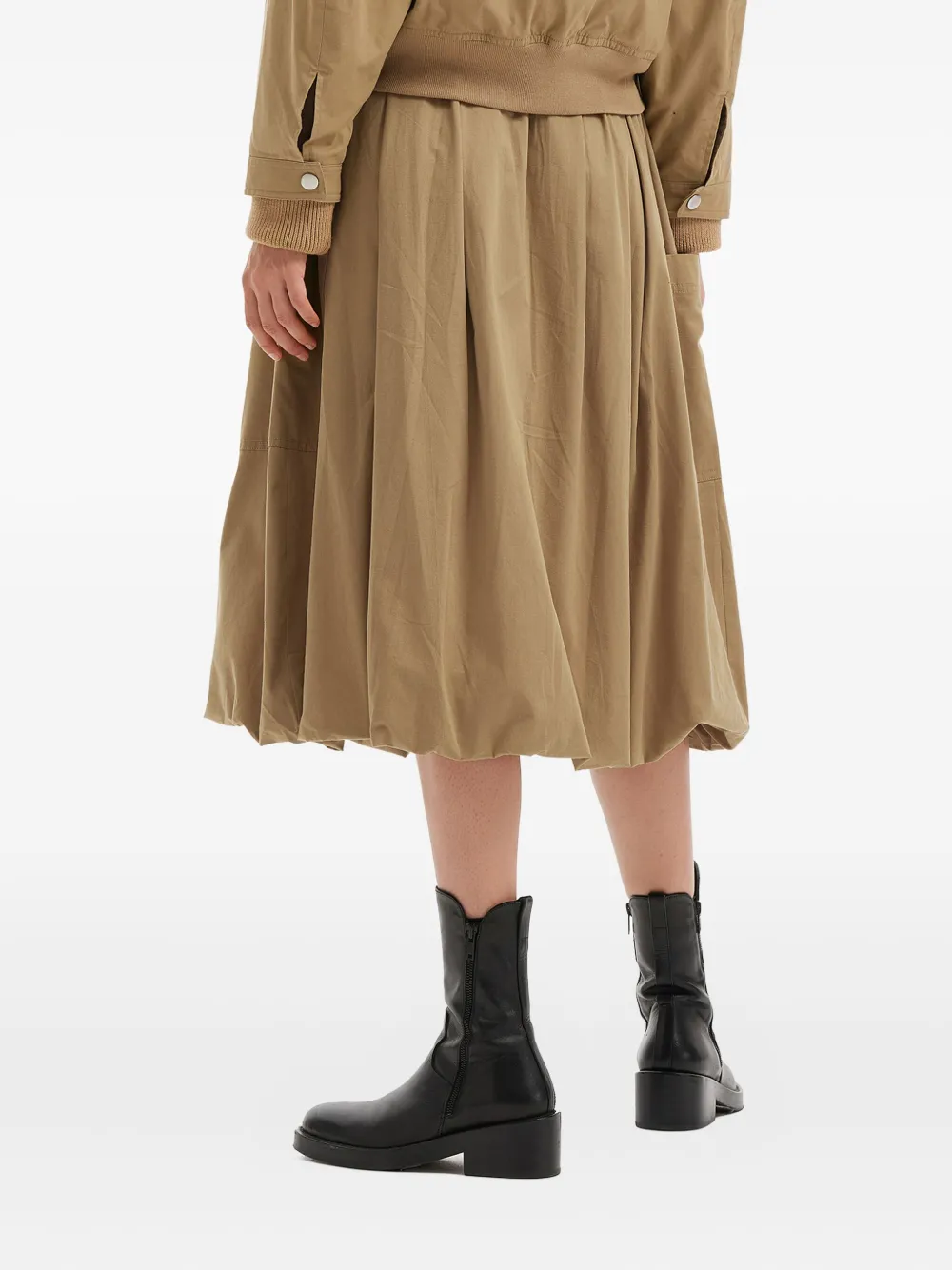 Sea Sullivan Midi Skirt In Brown