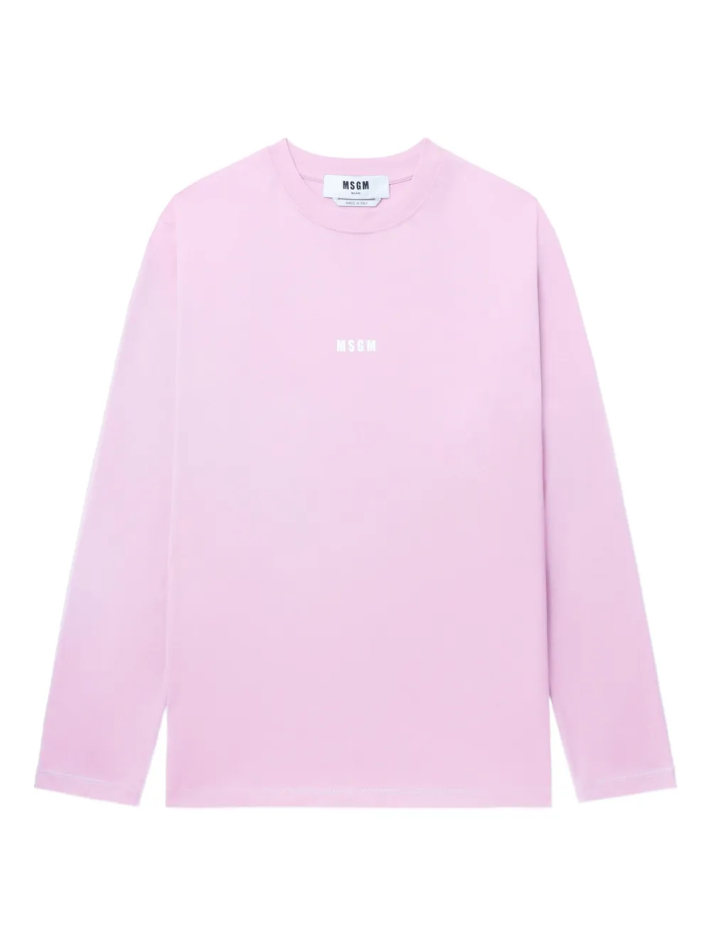 MSGM ロングTシャツ | ピンク | Image 1