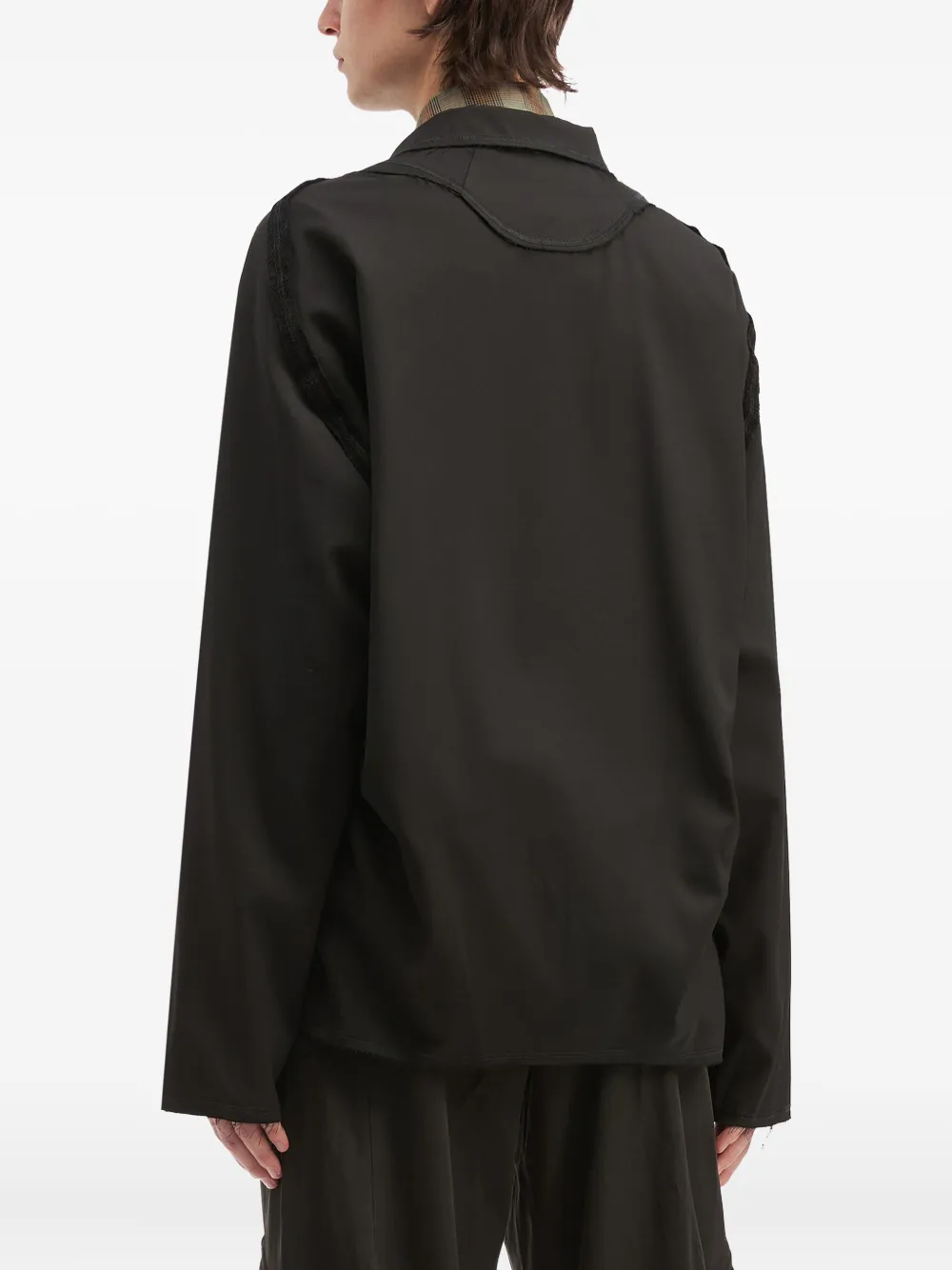 Kiko Kostadinov Inside-out Blazer In Black