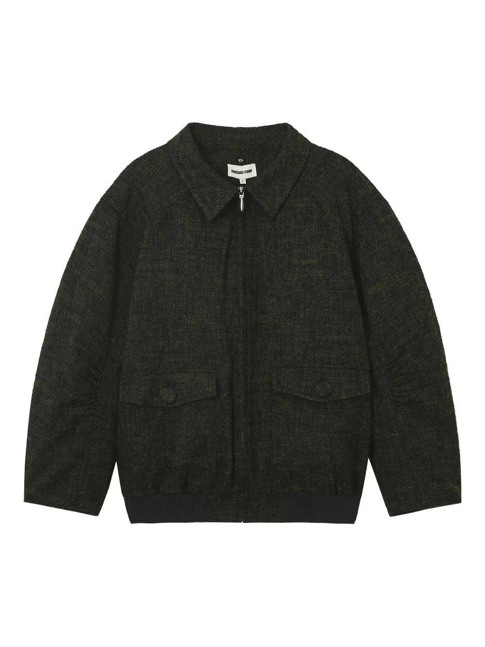 Shushu-tong Button Pocket Jacket In Brown