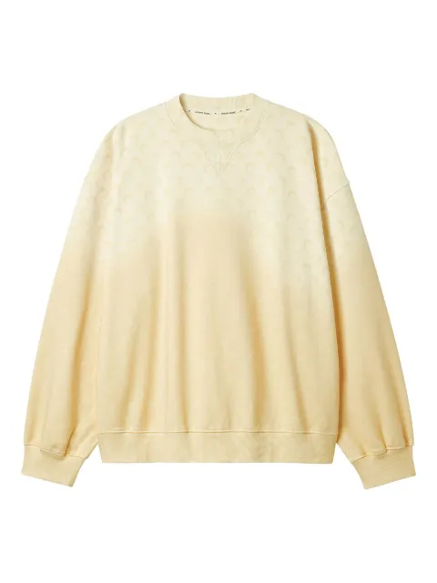 Marine Serre sudadera con motivo Crescent Moon