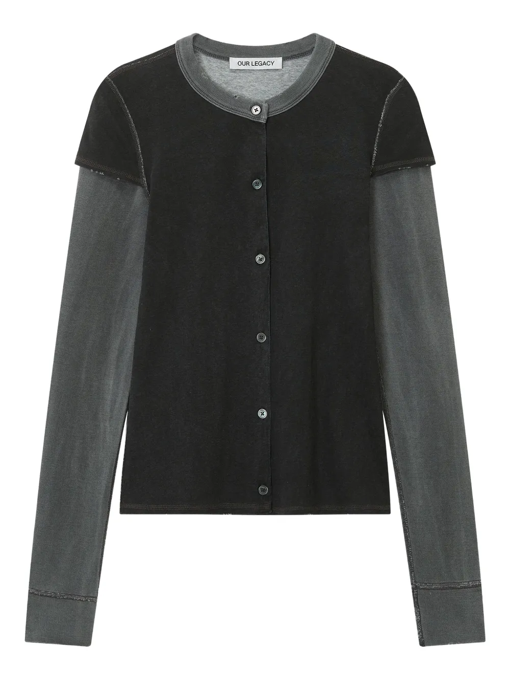 OUR LEGACY buttoned cardigan | Grey | Image 1