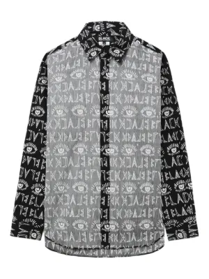 Black Comme Des Garçons Filip Pagowski シャツ | ブラック | FARFETCH JP