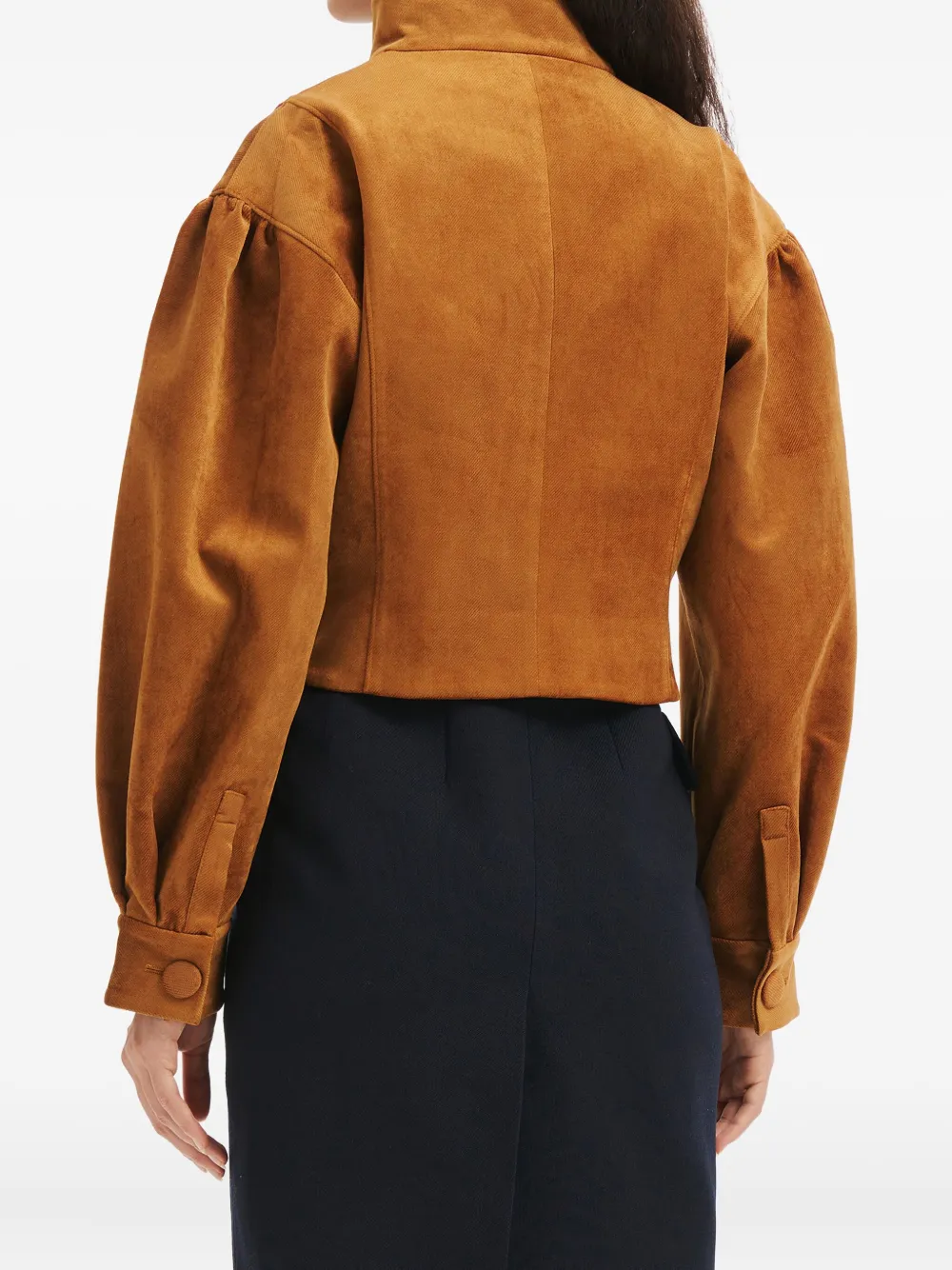 Shushu-tong Pocket Jacket In Brown
