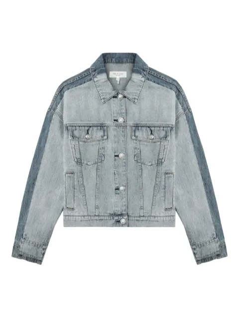 rag & bone panelled button jacket
