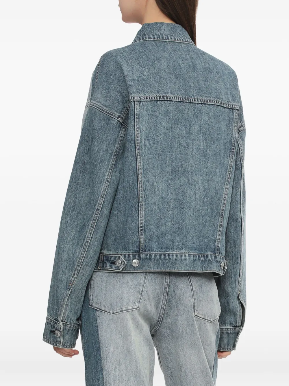 rag & bone Jack met vlakken en knopen Blauw