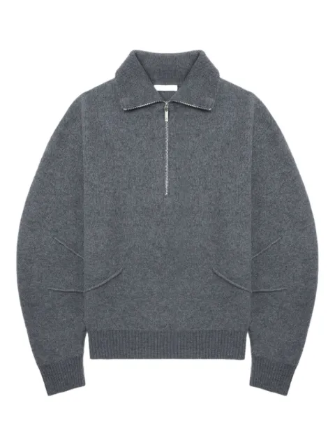 Helmut Lang zip-collar sweater