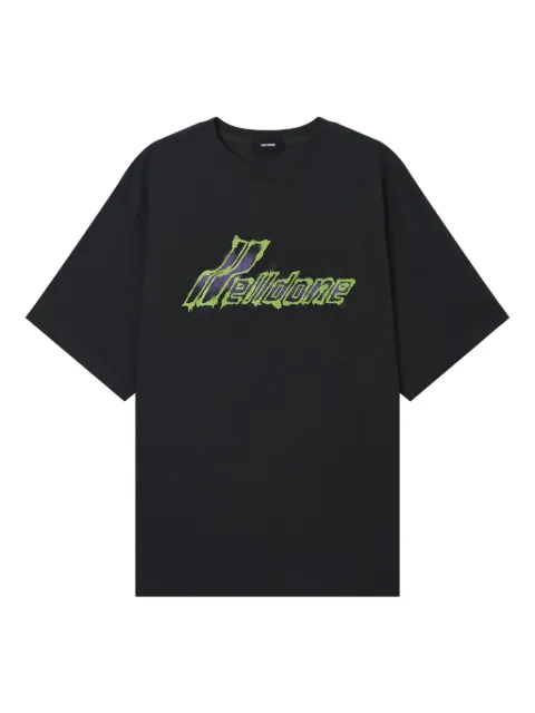 We11done logo-print T-shirt