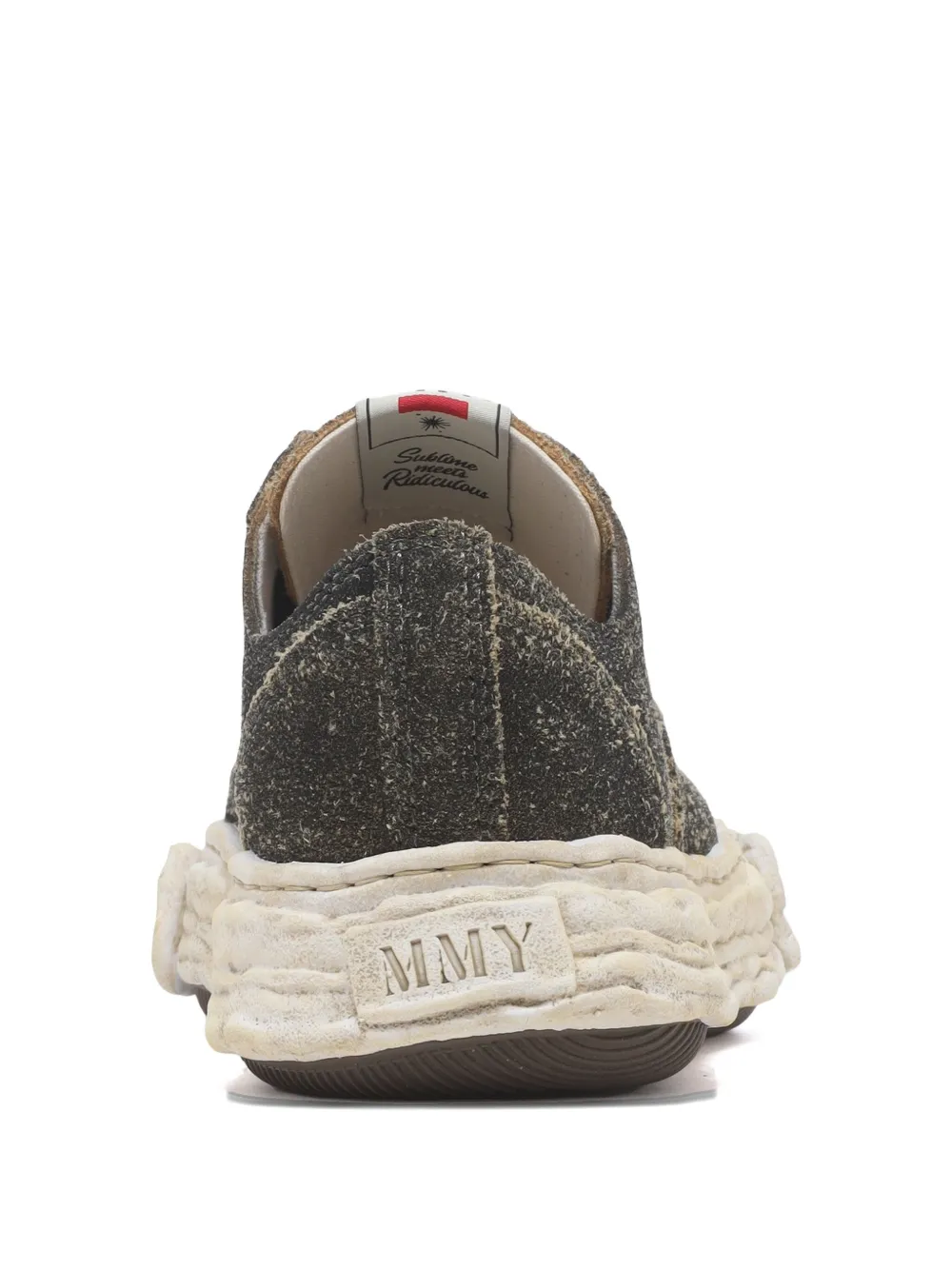 Miharayasuhiro Hank Lace-up Leather Sneakers In Black