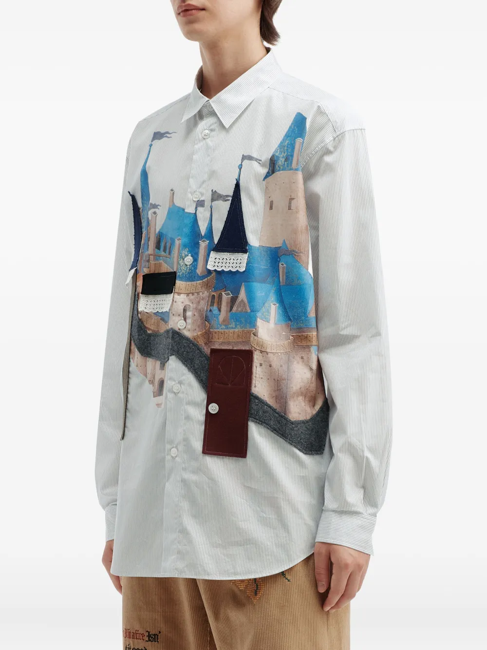  Khoki Camisa A Rayas - Blanco 