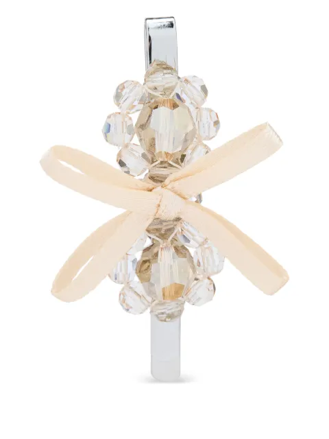 Simone Rocha crystal ribbon hair clip