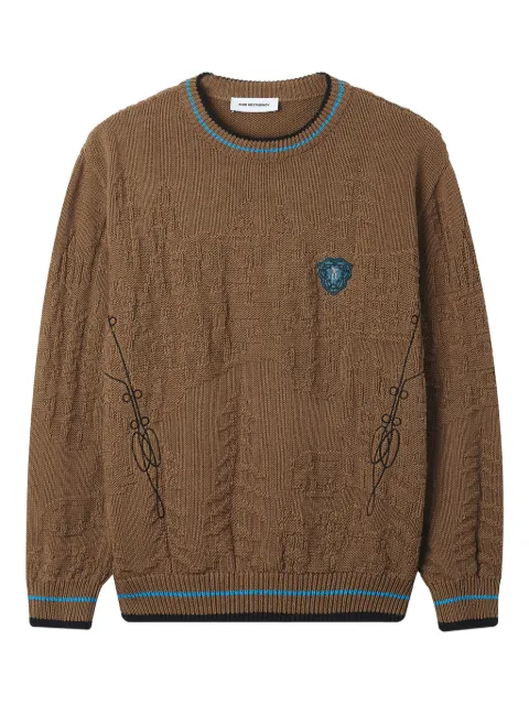 Kiko Kostadinov embossed-detail sweater