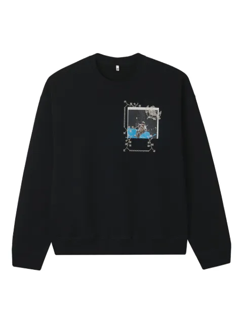 KHOKI graphic crew neck sweatshirt