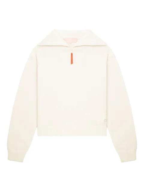 BAPY BY *A BATHING APE® zip-collar wool sweater