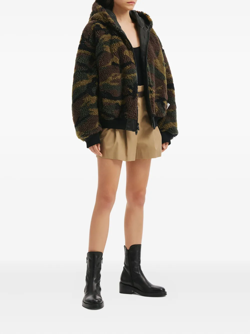 Juun.J hooded camouflage-pattern jacket | Bomber Jackets | Image 2