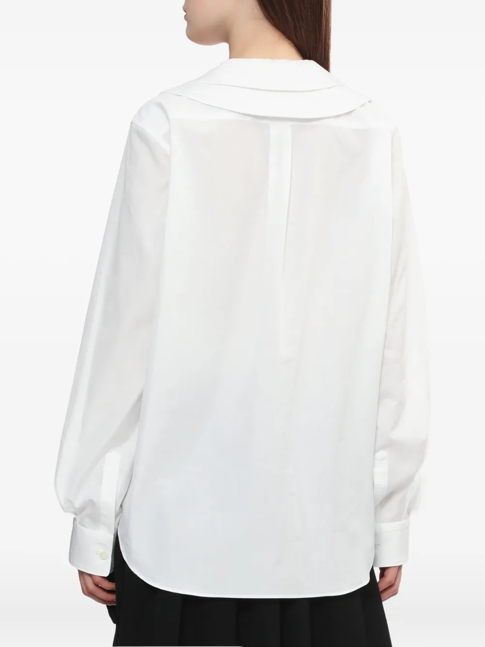 Comme Des Garçons Girl Blouse met zak Wit