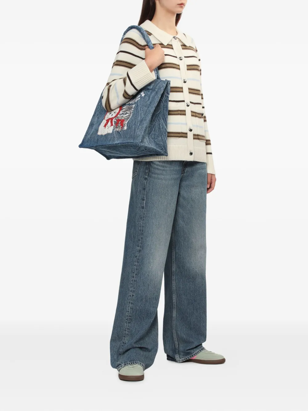 Rag & bone five-pocket denim jeans - Blauw