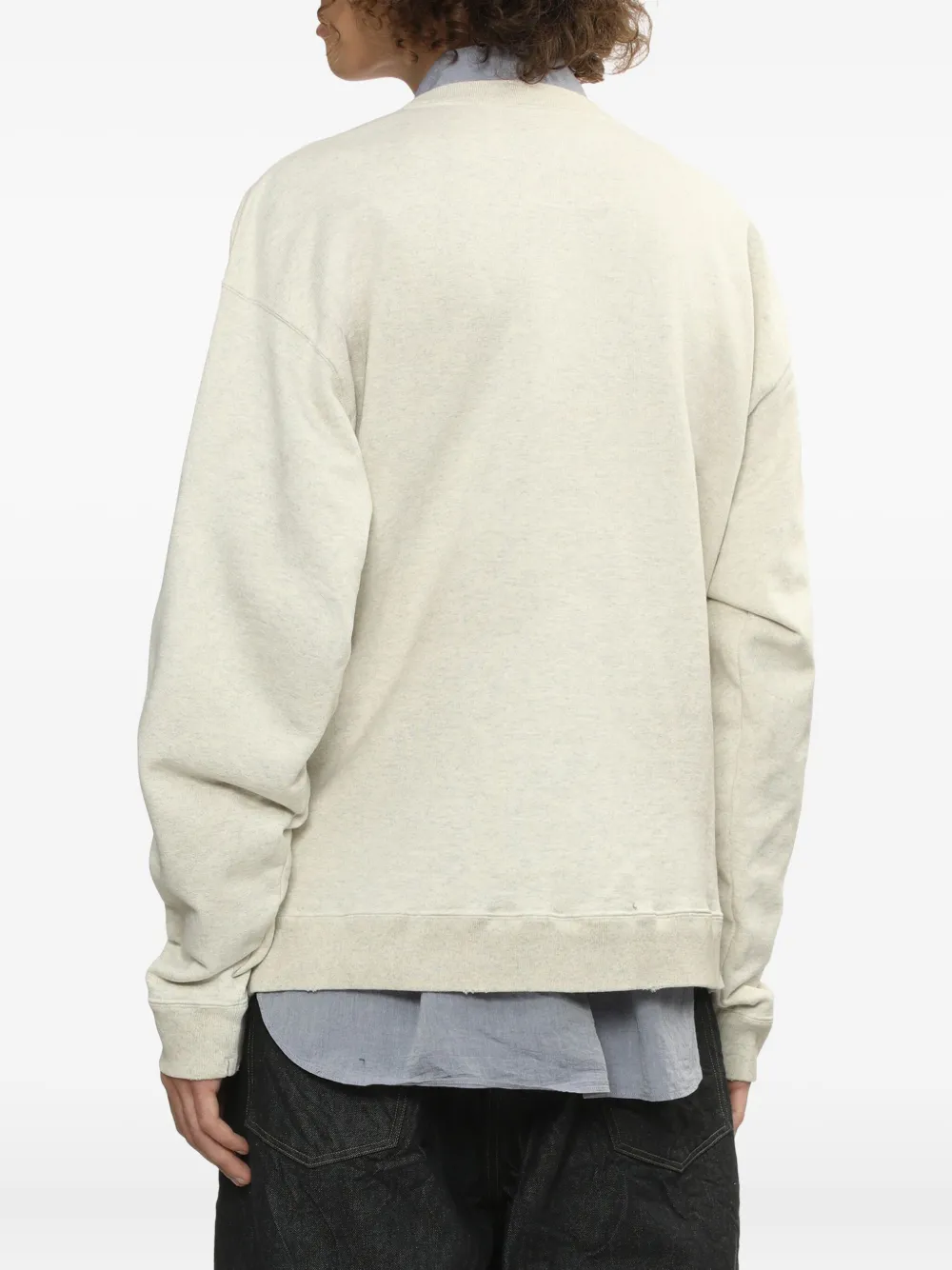 Miharayasuhiro Graphic-print Sweatshirt In Neutral