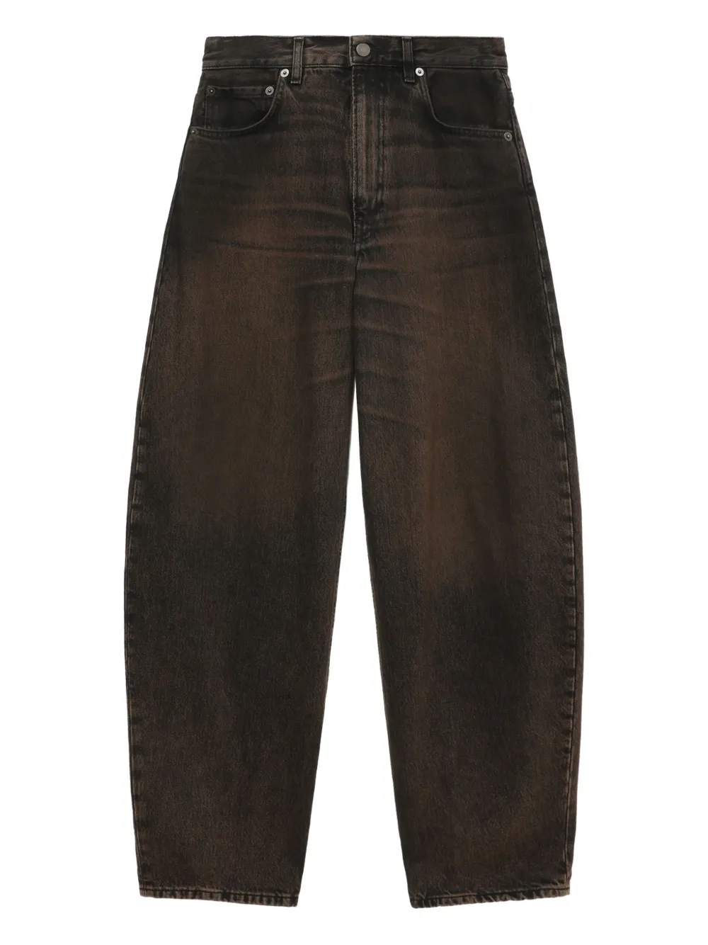 Haikure five-pocket jeans - Marrone