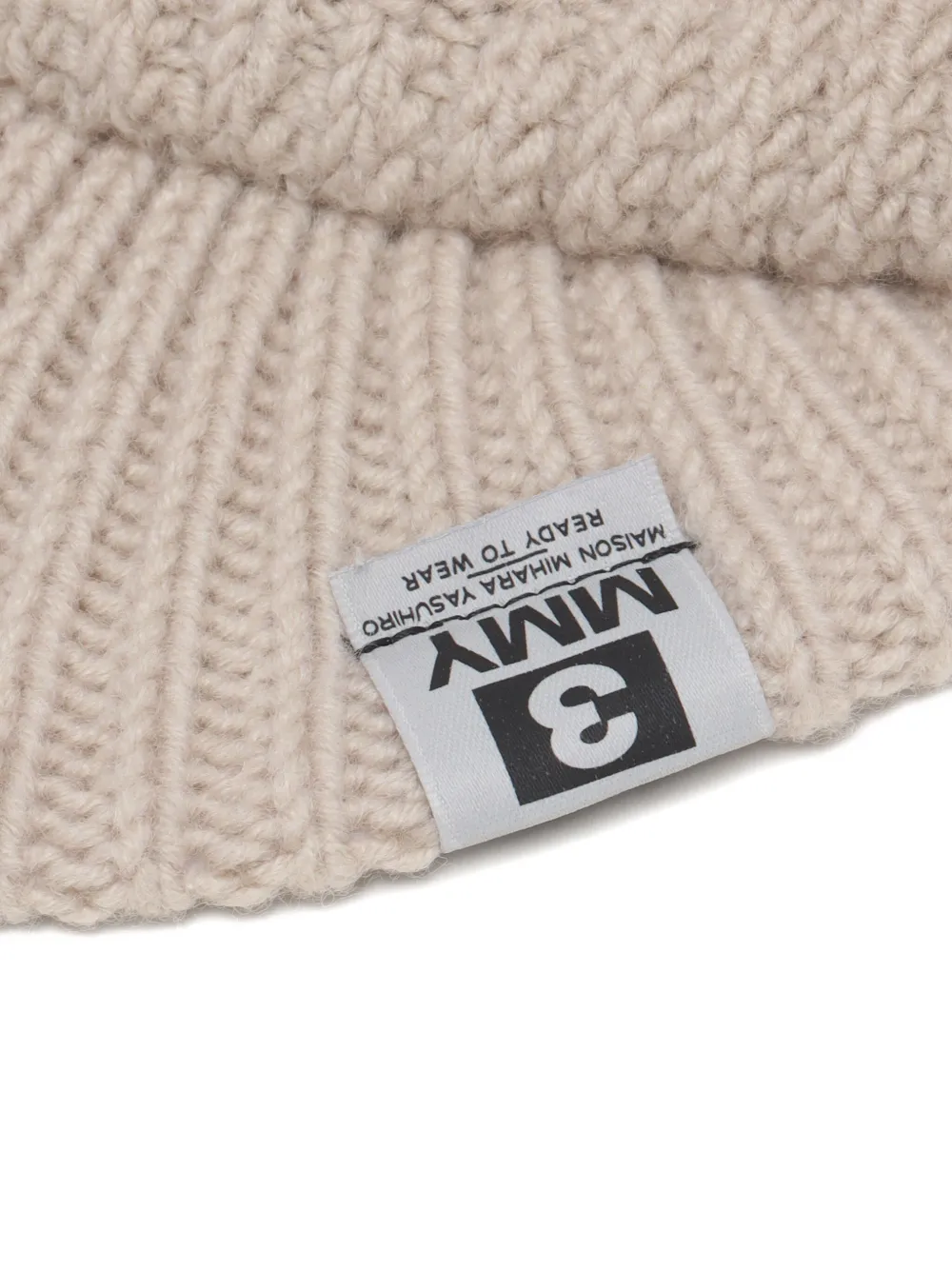 Miharayasuhiro Eyelet Cap In Neutral