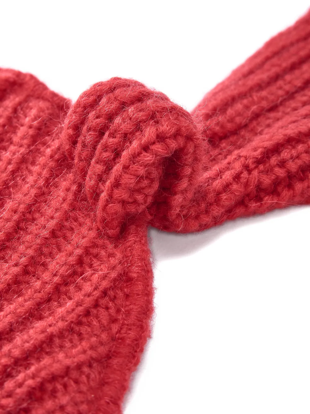 Charles Jeffrey Loverboy Rabbit-ears Beanie Hat In Red